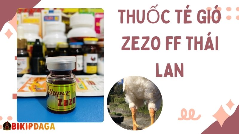 Thuốc té gió  ZEZO FF Thái Lan