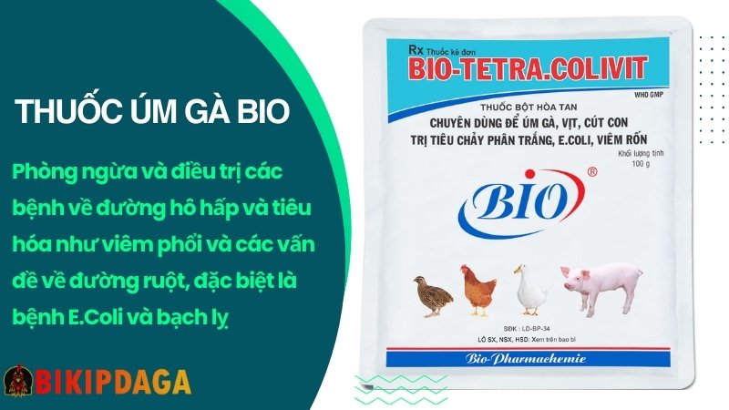 Thuốc úm gà Bio