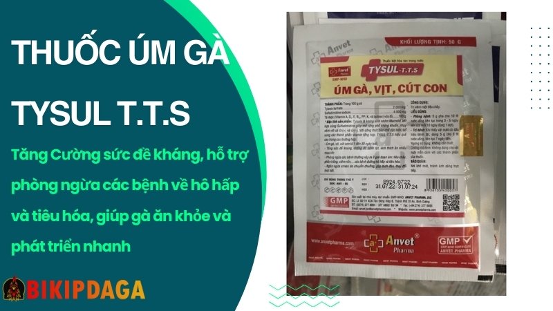 Thuốc úm gà Tysul T.T.S