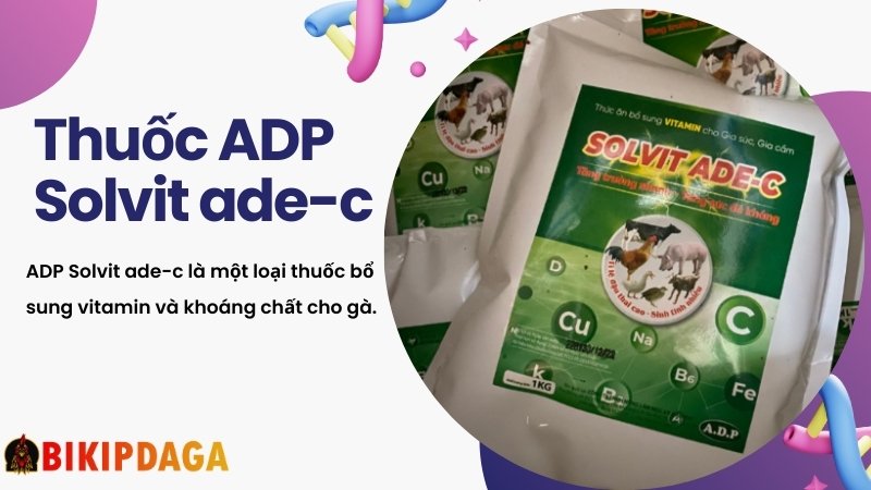 Thuốc ADP Solvit ade-c 