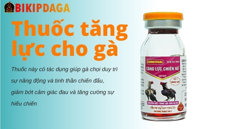 Thuốc tăng lực cho gà