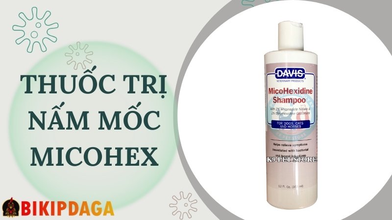 Thuốc trị nấm da ở gà Micohex