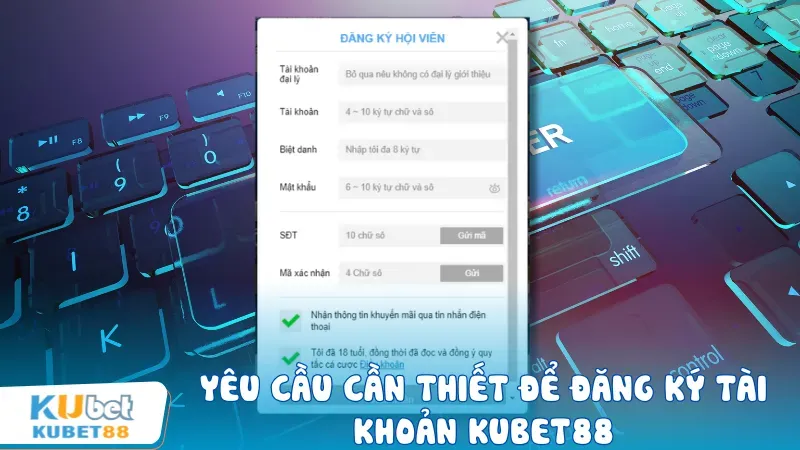 Những ưu đãi khi đăng ký Kubet88